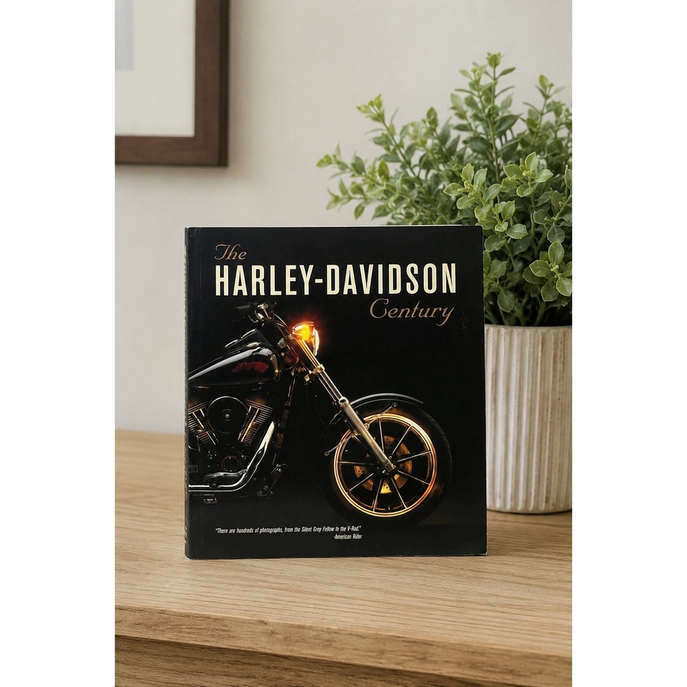 Harley-Davidson Century 100 Years Hardcover Motorcycle History Coffee Table Book